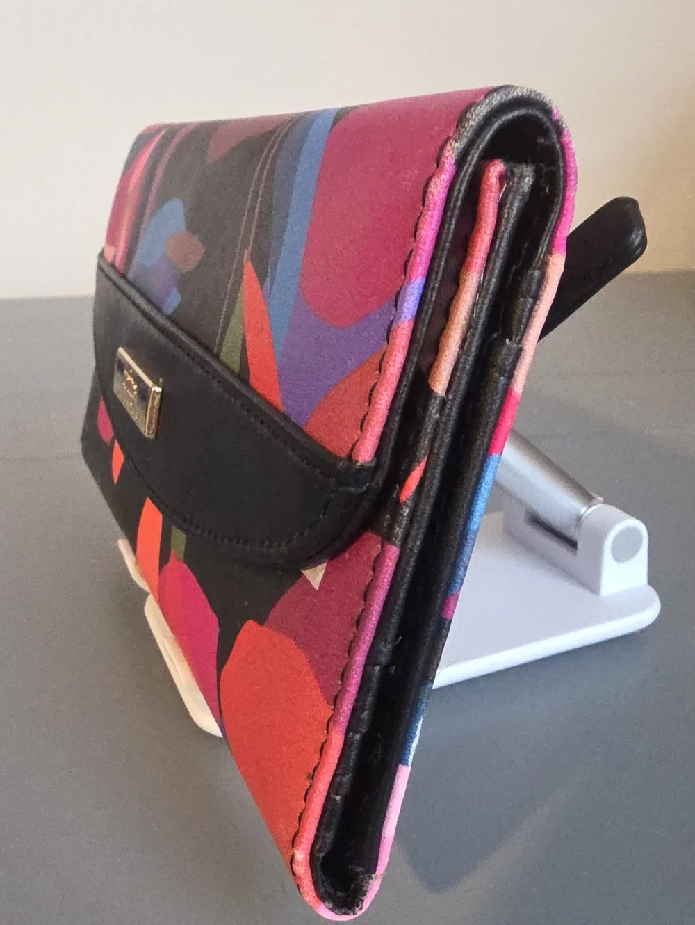 TRUNA TURK NWOT Colorful Front Flap Wallet